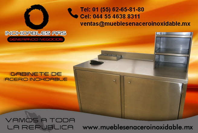 Gabinete de acero inoxidable – Muebles en Acero Inoxidable