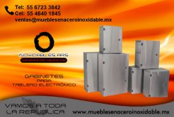 Gabinete para tablero electrónico – Muebles en Acero Inoxidable